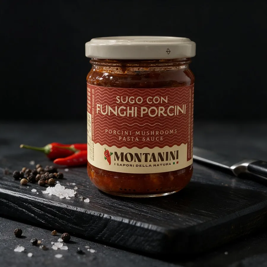 Соус для пасты с белыми грибами Montanini Porcini
