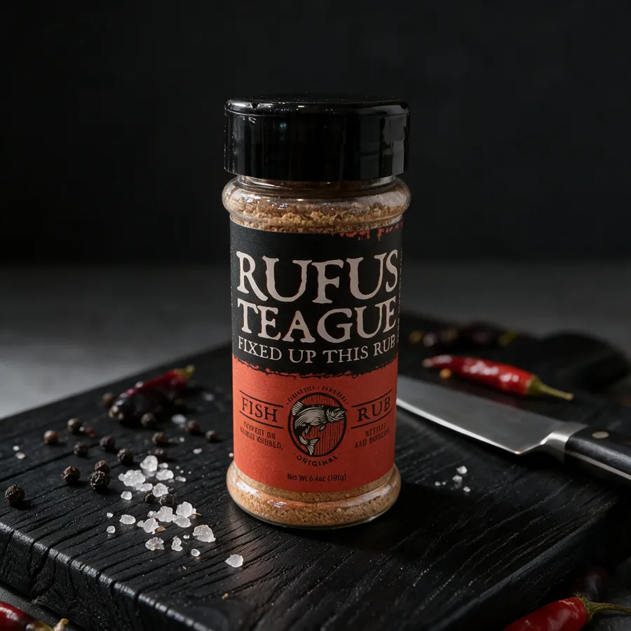 Сухая маринадная смесь Rufus Teague Fixed Up This Rub Fish Rub