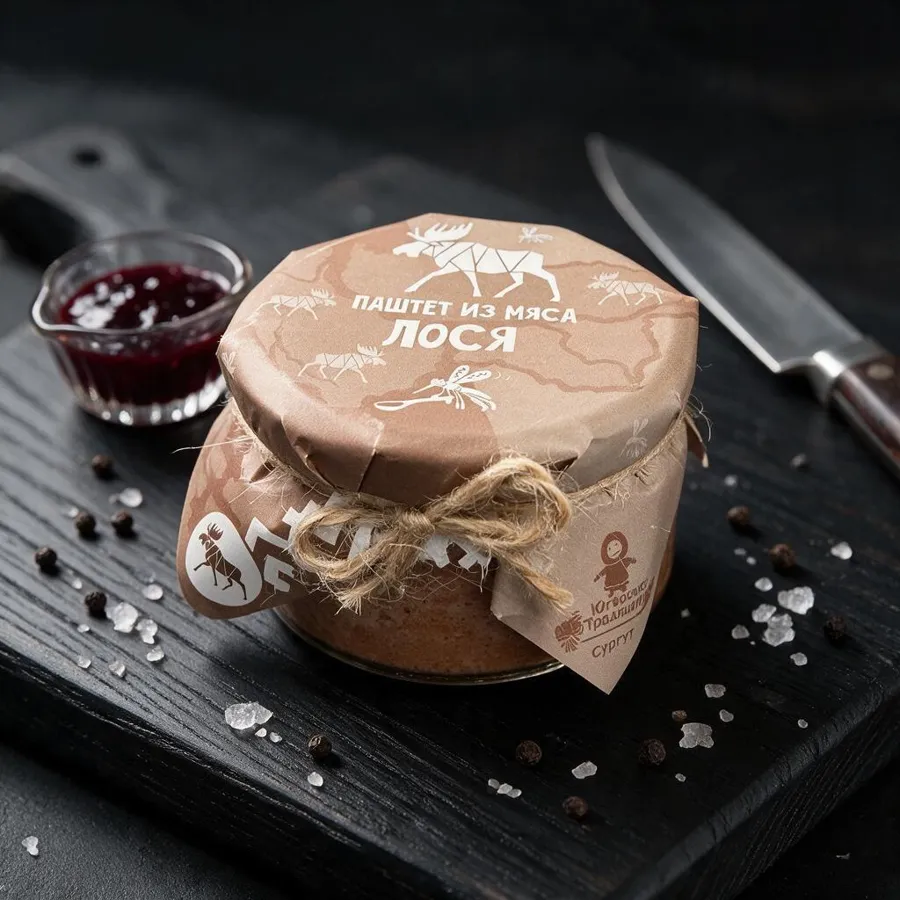 Паштет из мяса лося