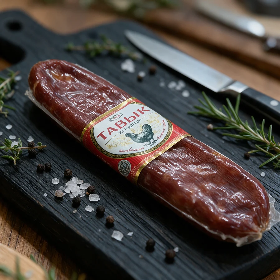 Тавык из курицы сыровяленый