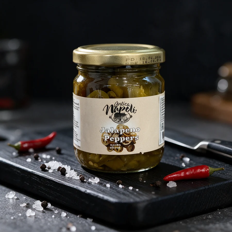 Халапеньо маринованный Antica Napoli, нарезка