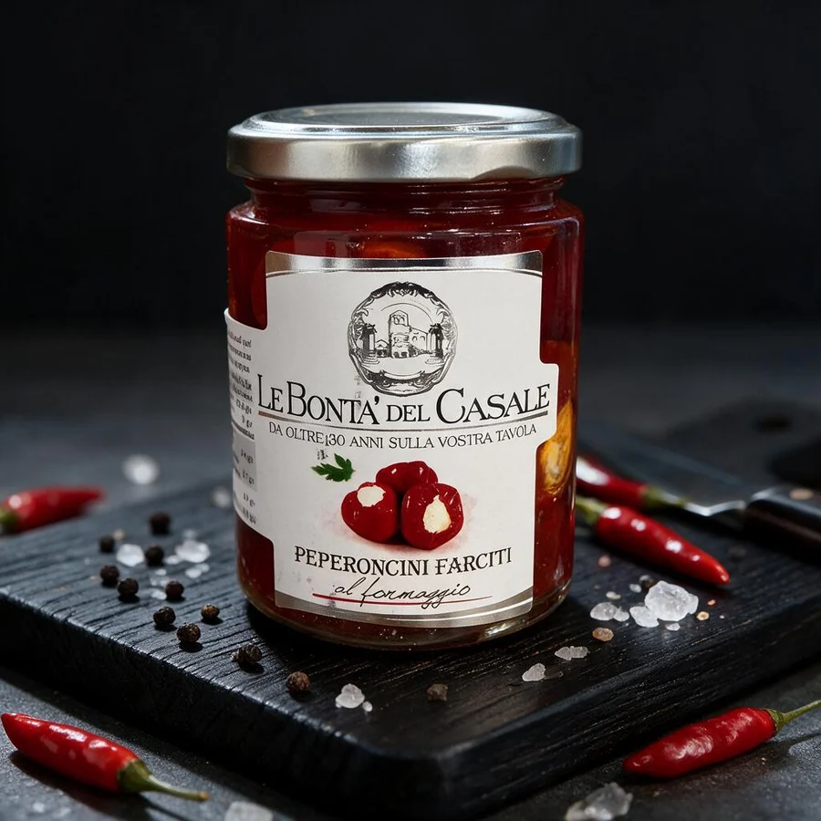 Пикантные перчики с мягким сыром Le Bonta del Casale