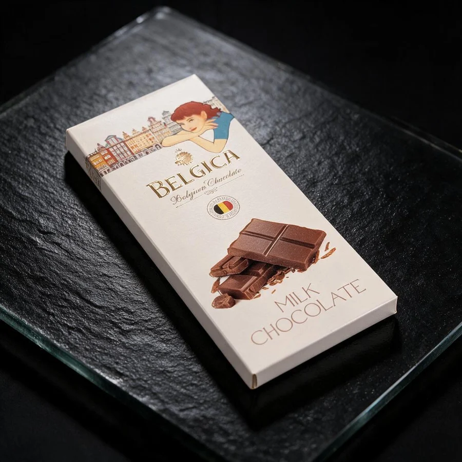 Шоколад Belgica молочный, 100 г