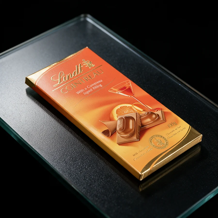 Шоколад Lindt Cointreau с ликёрной начинкой, 100 г
