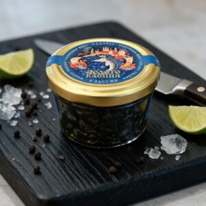 Икра черная осетровая забойная "Классика" слабосол