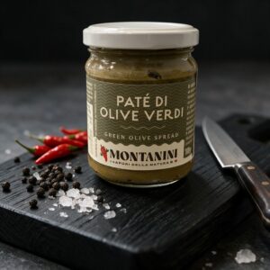Пате из зелёных оливок Pate di Olive Verdi Montanini