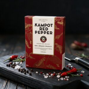 Красный кампотский перец горошком Kruntei