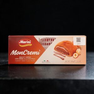Бисквитное печенье с кремовой начинкой из фундука Marini MonCremi