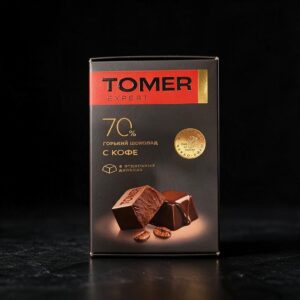 Горький шоколад 70% TOMER Expert